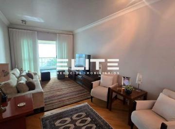 Apartamento · 145m² · 3 Quartos · 2 Vagas · Apartamento de 145 m² com 3 Suítes, MOBILIADO com portaria 24hs e Lazer em Santo André