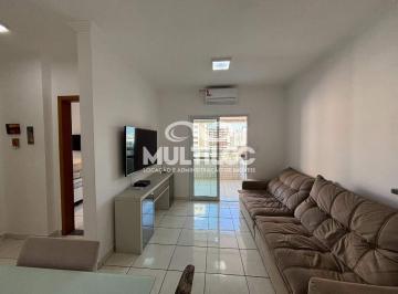 Apartamento · 90m² · 2 Quartos · 1 Vaga · Apartamento 2 suítes mobiliado na Aviação com vista mar e varanda gourmet — Praia Grande/SP