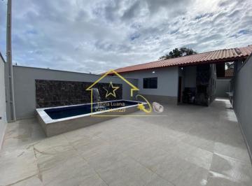 Casa · 61m² · 2 Quartos · 2 Vagas · Espaçosa Casa 2 Quartos Florida Mirim Mongaguá com Piscina