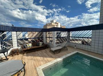 Apartamento · 262m² · 3 Quartos · 2 Vagas · Maravilhosa Cobertura à Venda na Cidade Ocian, Praia Grande - 3 Suítes e Vista para o Mar