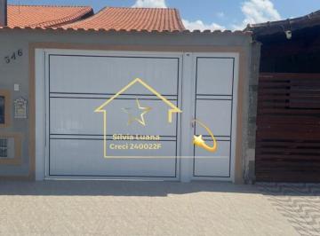 Casa · 80m² · 3 Quartos · 2 Vagas · Espaçosa Casa 3 Quartos com Piscina em Balneário Plataforma, Mongaguá