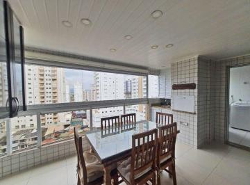 Apartamento · 122m² · 3 Quartos · 2 Vagas · APARTAMENTO COM 122,00 m² - AVIAÇÃO - PRAIA GRANDE SP