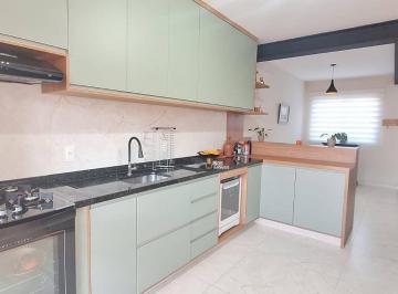 Casa · 99m² · 3 Quartos · 2 Vagas · Casa de Condomínio para venda em Villaggio Santorini de 99.00m² com 3 Quartos, 1 Suite e 2 Garagens