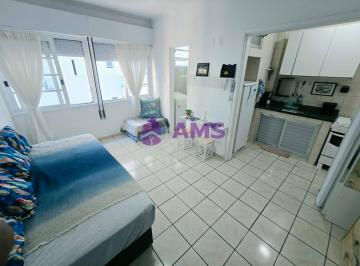 Apartamento · 34m² · 1 Quarto · Apartamento Sala Living com vista mar - Embaré - Santos