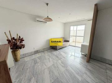 Apartamento · 90m² · 3 Quartos · 1 Vaga · Apartamento para Locação com 3 Dormitórios, Quintal e Ar-Condicionado – Santo An