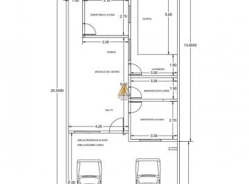 Casa · 81m² · 3 Quartos · Casa para venda em Chácara Recreio Alvorada de 81.00m² com 3 Quartos e 1 Suite