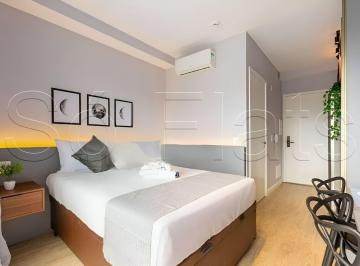 Apartamento · 21m² · 1 Quarto · Studio para alugar em Brooklin Novo de 21.00m² com 1 Quarto e 1 Suite