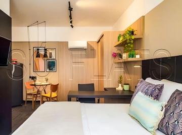 Apartamento · 30m² · 1 Quarto · 1 Vaga · Flat para venda em Cerqueira César de 30.00m² com 1 Quarto, 1 Suite e 1 Garagem