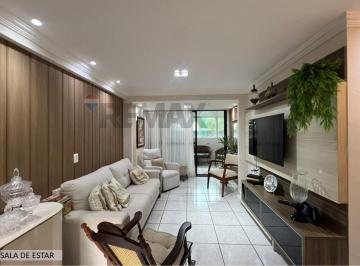 Apartamento · 132m² · 4 Quartos · 1 Vaga · Apartamento térreo à venda, Beira-mar, 132,45 m² do Cabo Branco - João Pessoa-PB