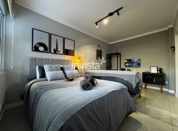 Apartamento · 23m² · 1 Quarto · Apartamento 1 Dorm. para Aluguel no Embaré (Santos/SP) – R$ 2.700