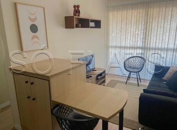 Apartamento · 36m² · 1 Quarto · 1 Vaga · Apartamento para alugar em Moema de 36.00m² com 1 Quarto, 1 Suite e 1 Garagem