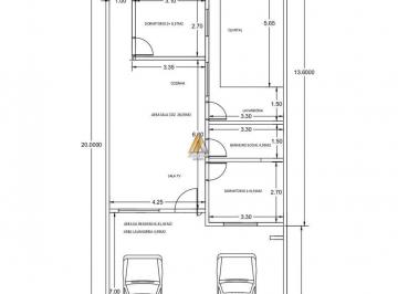 Casa · 81m² · 3 Quartos · Casa para venda em Chácara Recreio Alvorada de 81.00m² com 3 Quartos e 1 Suite