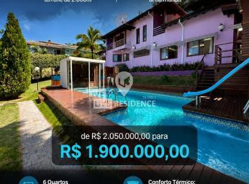 Casa · 323m² · 6 Quartos · 4 Vagas · Casa para venda em Capela Do Barreiro de 323.00m² com 6 Quartos, 4 Suites e 4 Garagens