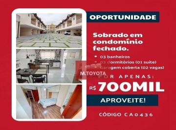 Casa · 130m² · 3 Quartos · 2 Vagas · Casa de Condomínio para venda em Ponte Grande de 130.00m² com 3 Quartos, 1 Suite e 2 Garagens