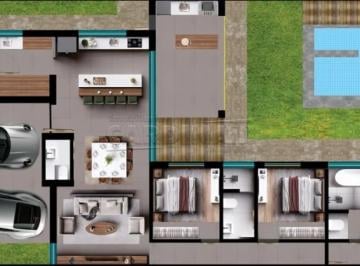 Casa · 198m² · 3 Quartos · 2 Vagas · Casa para venda em Jardim Acapulco de 198.00m² com 3 Quartos, 1 Suite e 2 Garagens