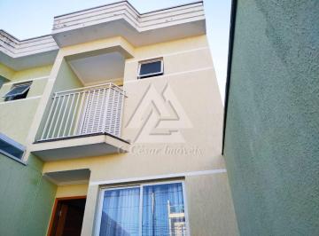 Casa · 85m² · 2 Quartos · 2 Vagas · Sobrado para venda em Jardim Das Maravilhas de 85.00m² com 2 Quartos, 2 Suites e 2 Garagens