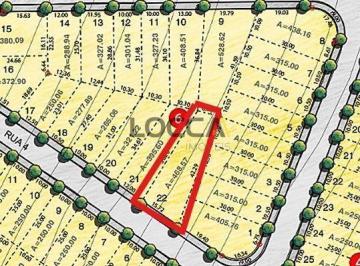 Terreno · 469m² · Terreno en Condomínio para venda em Reserva Imperial de 469.00m²