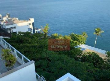 Casa · 300m² · 4 Quartos · 3 Vagas · Sobrado para venda em Praia Da Enseada - Frente Mar de 300.00m² com 4 Quartos, 4 Suites e 3 Garagens