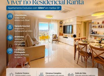 Apartamento · 120m² · 3 Quartos · 2 Vagas · Apartamento para venda em Vila Santa Cruz de 120.00m² com 3 Quartos, 1 Suite e 2 Garagens