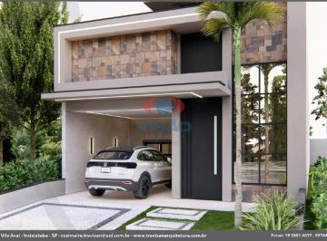 Casa · 115m² · 3 Quartos · 2 Vagas · Casa em condomínio à venda, 3 quartos, 1 suíte, 2 vagas, Jardim Park Real - Inda