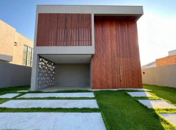 Casa de 4 quartos, Camaçari · Casa recém-construída no Alphaville Litoral Norte 2, 4 suítes, piscina com espaço gourmet