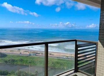 Apartamento de 1 quarto, Salvador · Quarto e Sala, Novo, armários, varanda vista mar, infraestrutura completa, aluguel no Ocean House