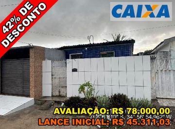 Casa de 2 quartos, Santa Rita · Casa com 82,3m² de área de terreno e 45,86m² de área privada - Santa Rita/PB