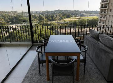 1 · Garden Suspenso com Jacuzzi e Vista Livre para Jockey Club 117 m², 1 Suíte 2 Vagas à venda no bai