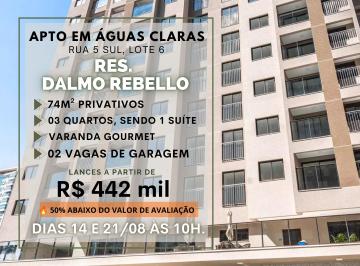 Apartamento de 3 quartos, Águas Claras · Res. Dalmo Rebello  - Apto 3 quartos e 2 vagas em Aguas Claras