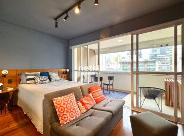 Apartamento de 1 quarto, São Paulo · STUDIO mobiliado com varanda e 1 vaga — 5 min do Metrô Anhangabaú!