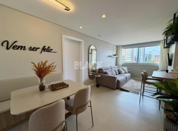 Apartamento · 52m² · 1 Quarto · 1 Vaga · Apartamento de 1 Quarto mobiliado e decorado em Torres RS