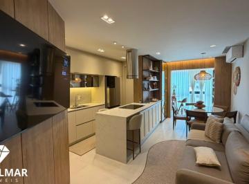 Apartamento · 110m² · 2 Quartos · 2 Vagas · A menos de 100 metros do mar | Vista permanente e pôr do sol | 2 vagas
