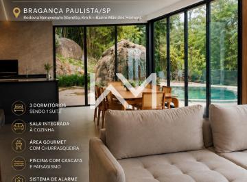 Casa · 195m² · 3 Quartos · 4 Vagas · Casa Nova de Alto Padrão | 3 Dormitórios (1 Suíte) | Piscina Espetacular | Terreno de 1.000 m² | Bra