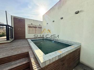 Apartamento · 166m² · 3 Quartos · 2 Vagas · Cobertura de 166 m², com projeto que une conforto, integração dos ambientes e excelente área de laze