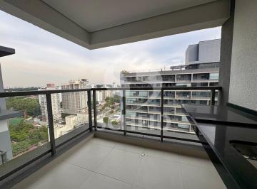 Photo 1 · Apartamento studio à venda no Brooklin com varanda, 1 suíte e 1 vaga de garagem