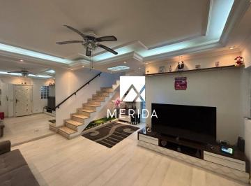 e99cafb4c6f04d899b25fd373efdd9614bcb1a91 · Sobrado com 3 dormitórios à venda, 200 m² por R$ 1.290.000,00 - Parque Jaçatuba - Santo André/SP