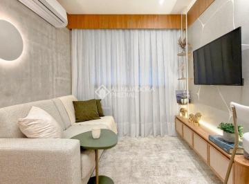 Apartamento · 47m² · 2 Quartos · Infra. Apto com churrasqueira. Opçoes com garagem. PNE.