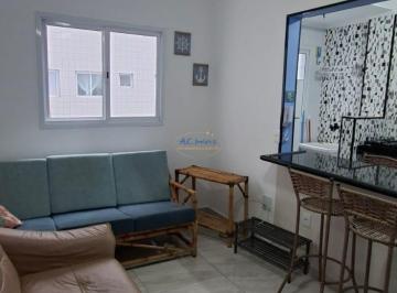 Apartamento · 34m² · 1 Quarto · 1 Vaga · Oportunidade - Apto 1 dorm., Mobiliado, 350 mts da praia - 270 mil