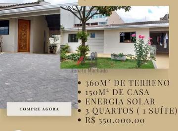 Casa · 150m² · 3 Quartos · Casa em Jardim Europa, Arapongas/PR de 150m² 3 quartos à venda por R$ 550.000,00
