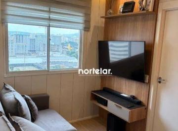746e5fa613a54166a3ff46e67e064d0c7ca7b221 · Apartamento com 2 dormitórios à venda, 36 m² - Várzea da Barra Funda - São Paulo/SP