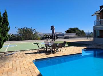 Casa · 290m² · 4 Quartos · 4 Vagas · Sobrado 4 suítes em terreno de 800m - Lareira, piscina e quadra - venda ou locação
