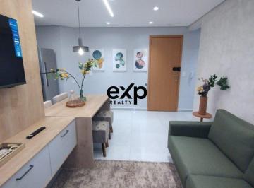 Apartamento · 61m² · 2 Quartos · 1 Vaga · Apartamento com 2 Dorms, sendo 1 suíte mobiliado e decorado no Alvinópolis - Atibaia