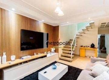 Sala · Sobrado com 5 dormitórios à venda, 222 m² por R$ 1.200.000,00 - Parque das Nações - Santo André/SP