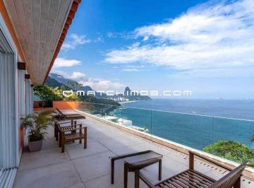 Casa · 850m² · 5 Quartos · 4 Vagas · Casa com vista mar à venda no Joá - Rio de Janeiro