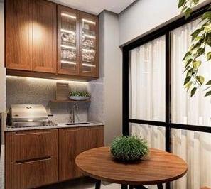 Apartamento · 55m² · 2 Quartos · 1 Vaga · Apartamento para venda em Jardim Sumaré de 55.00m² com 2 Quartos, 1 Suite e 1 Garagem