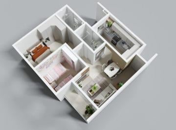 Apartamento · 52m² · 2 Quartos · 1 Vaga · Apartamento para venda em Primavera de 52.00m² com 2 Quartos, 1 Suite e 1 Garagem