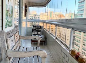Apartamento · 194m² · 4 Quartos · 3 Vagas · Apartamento Alto Padrão para Locação em Praia Grande, Canto do Forte, 4 dormitórios, 3 suítes, 2 ban