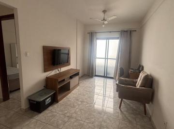 a626bc94eaa85aaeac542b448d41ded724d93916 · Apartamento com 1 dormitório para alugar, 50 m² por R$ 2.500,01/mês - Canto do Forte - Praia Grande/