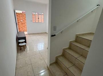 Casa · 56m² · 2 Quartos · 1 Vaga · Casa em Condomínio para Venda em Praia Grande, Melvi, 2 dormitórios, 2 banheiros, 1 vaga