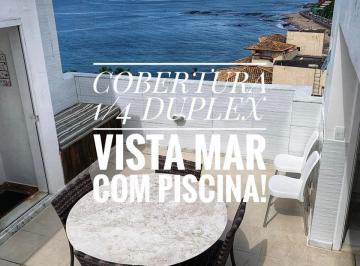 Casa · 90m² · 1 Quarto · 2 Vagas · 1 QUARTO DUPLEX VISTA MAR PISCINA NO RIO VERMELHO SALVADOR BA